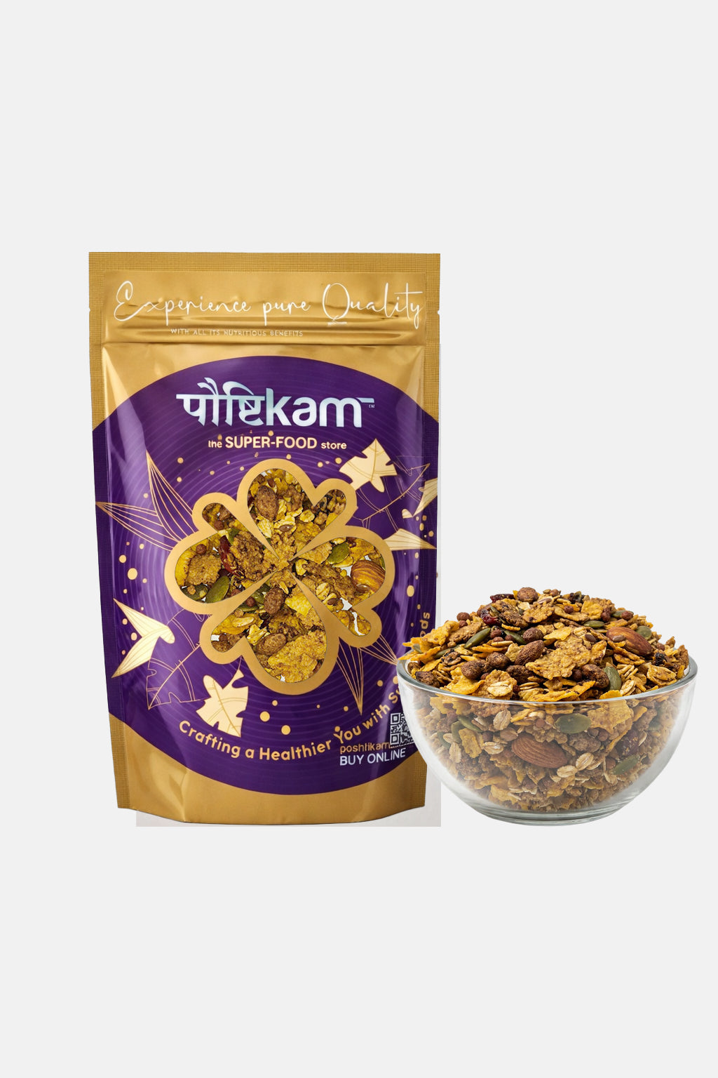 Poshtikam Choco Muesli 250gm