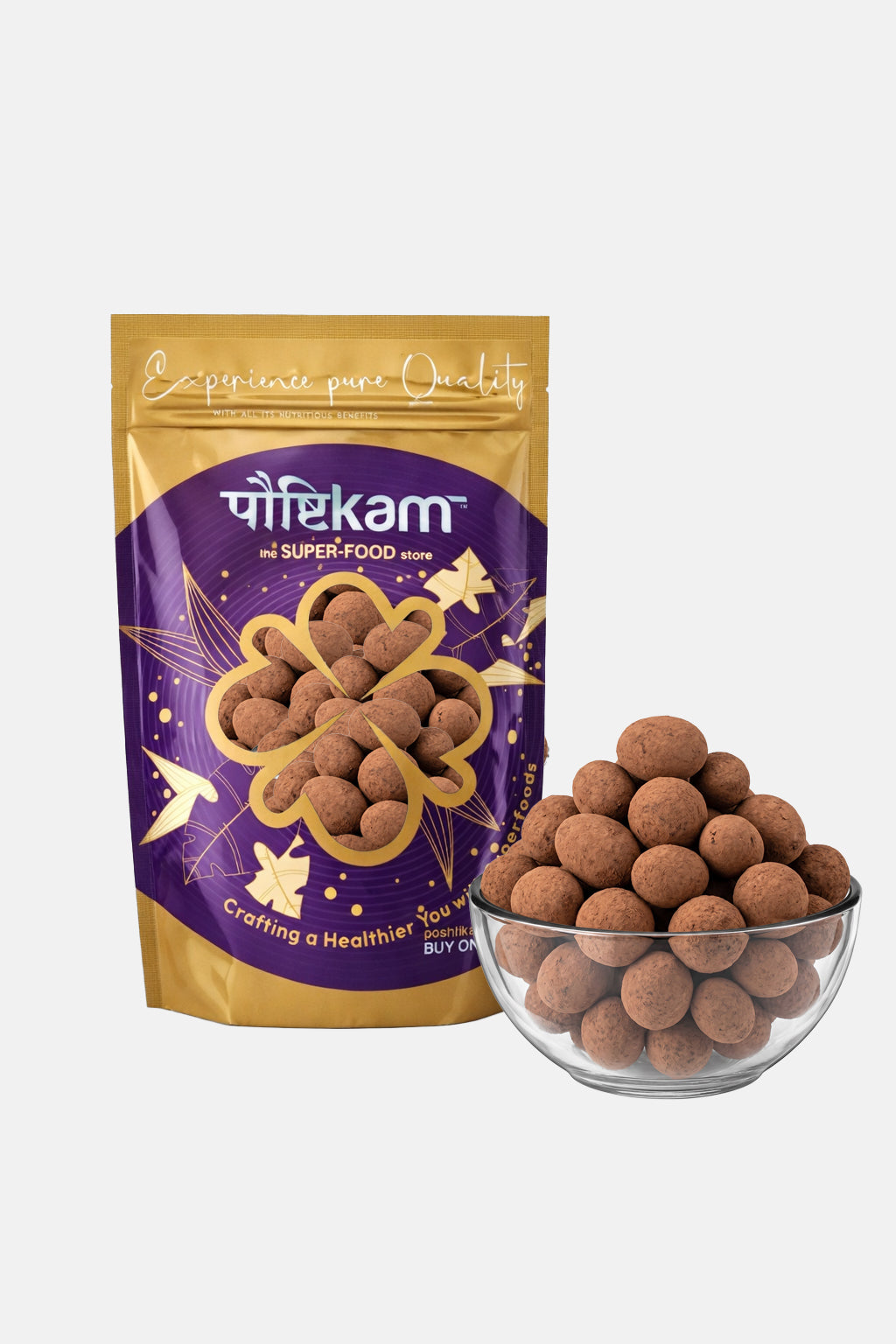Poshtikam Cranberry Dusted Coco 250gm