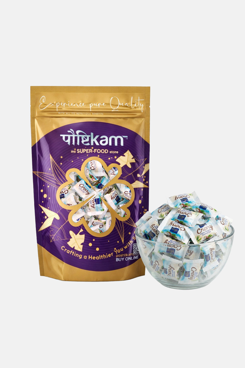 Poshtikam Coconut Loose Chocolate
