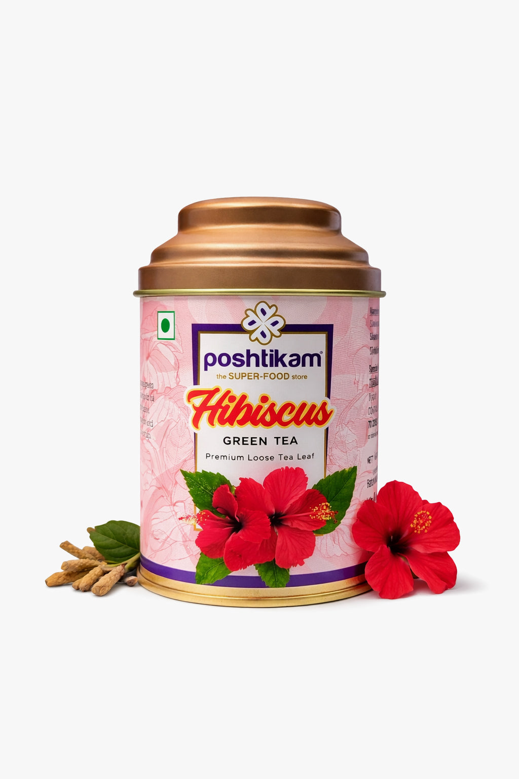 Poshtikam Hibiscus Green Tea