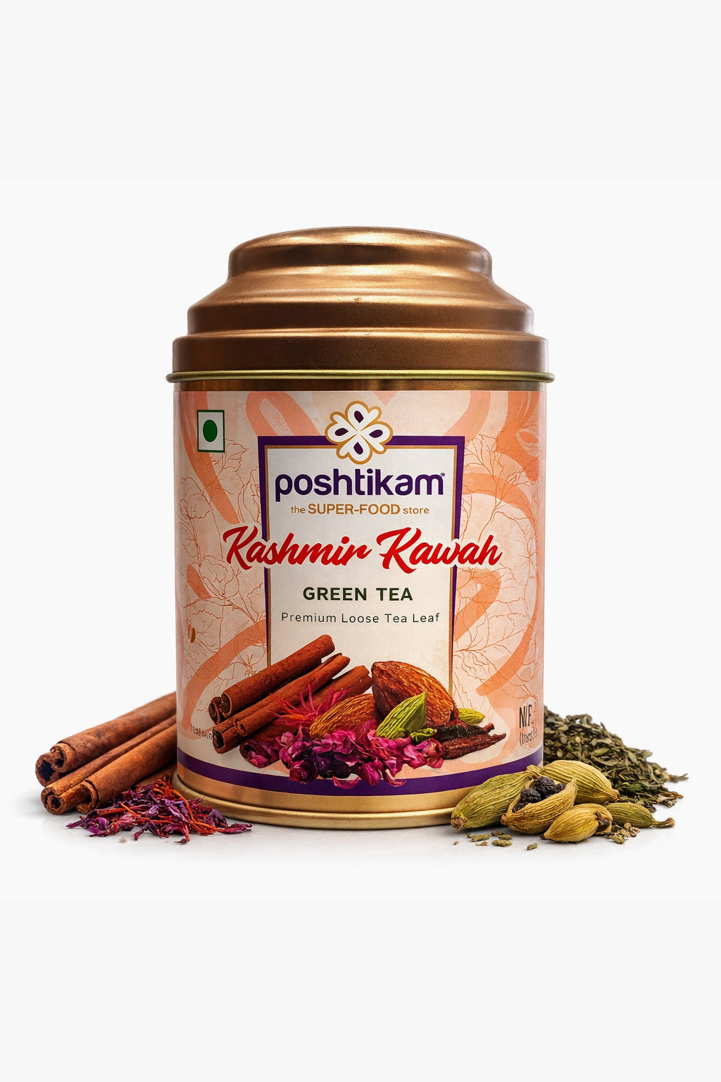 Poshtikam Kashmir Kahwa Green Tea