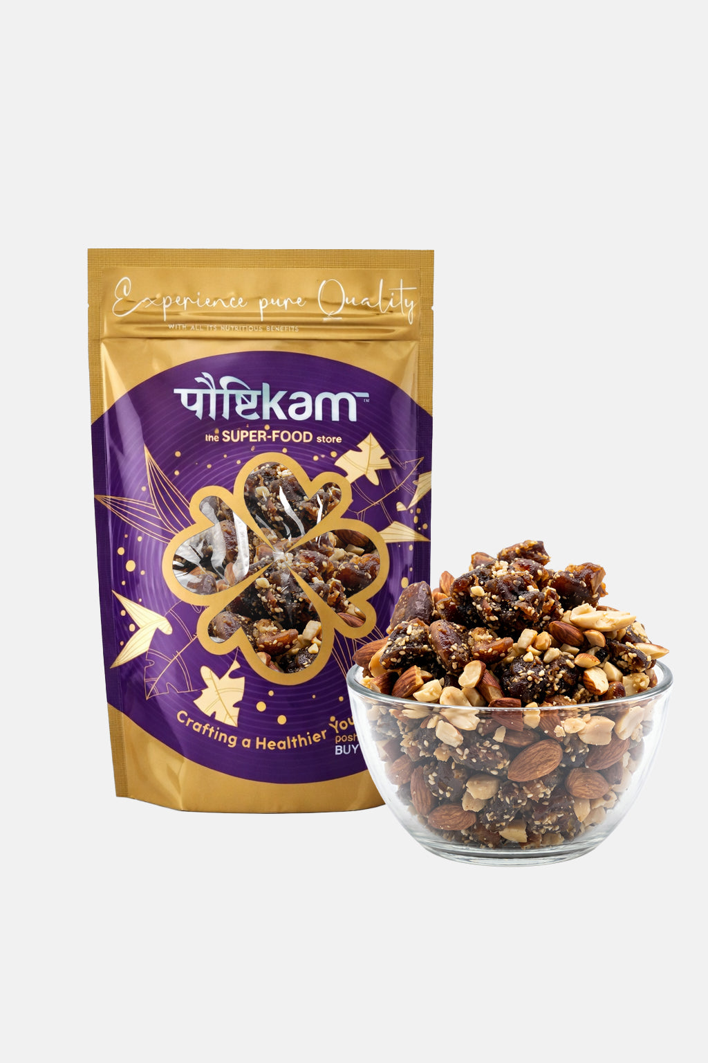 Poshtikam Shahi Khajur Badam 250gm